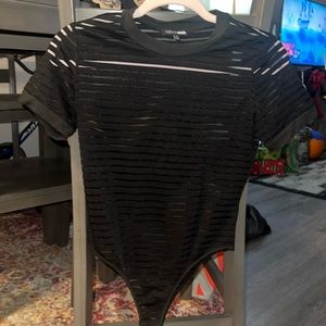 Fashion nova black body suit